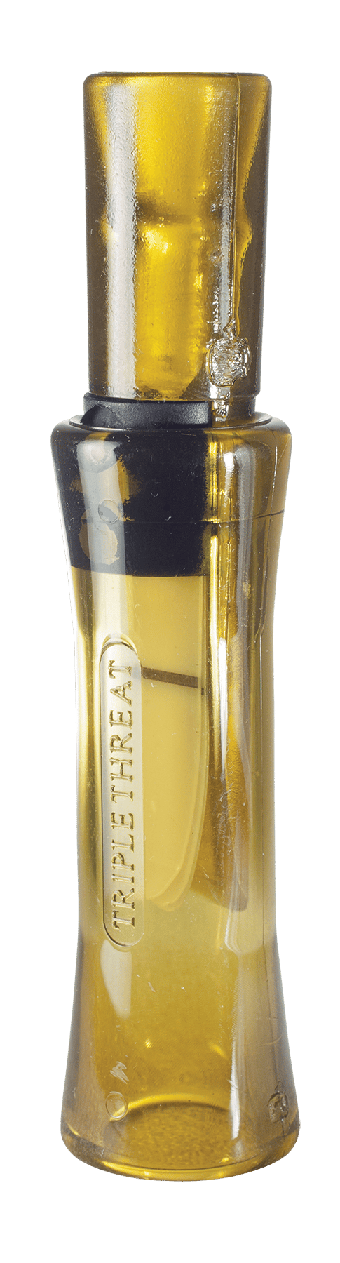 Duck Commander DC2011 Triple Threat  Open Call Triple Reed Mallard Hen Sounds Attracts Ducks Yellow Polycarbonate