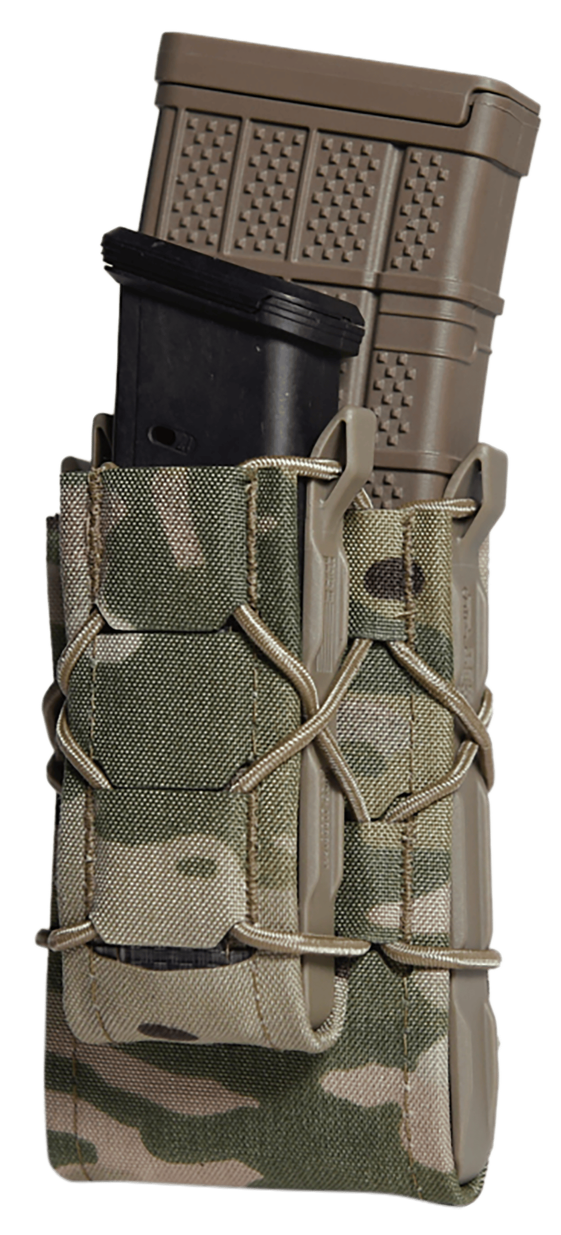 High Speed Gear 24DD00MC TACO Gen 2 Double Decker Multi-Cam Nylon Laminate MOLLE Mount Pistol/Rifle