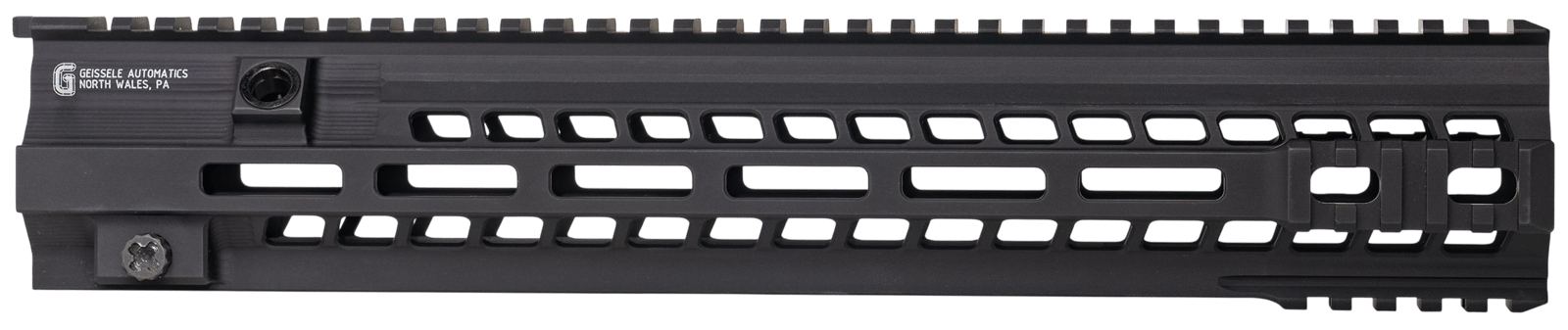 Geissele Automatics 05826B Super Modular Rail MK15 Black Aluminum 14.50" Long