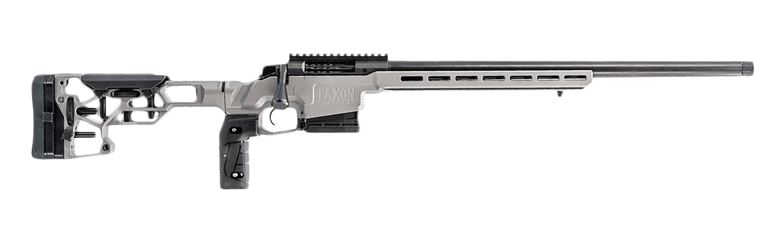 Faxon Firearms FX700SA308C01 FX7  308 Win 5+1 22" Salt Bath Nitride Recessed Target Crown Steel Barrel Light Grey Stock