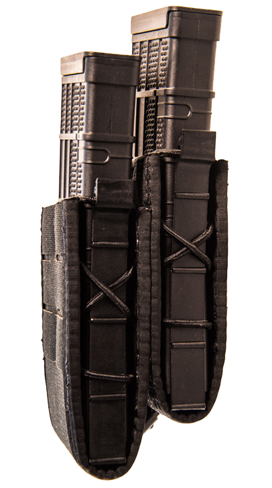 High Speed Gear 41TS02BK Taco Double Duty Staggered Black Nylon Laminate Pistol