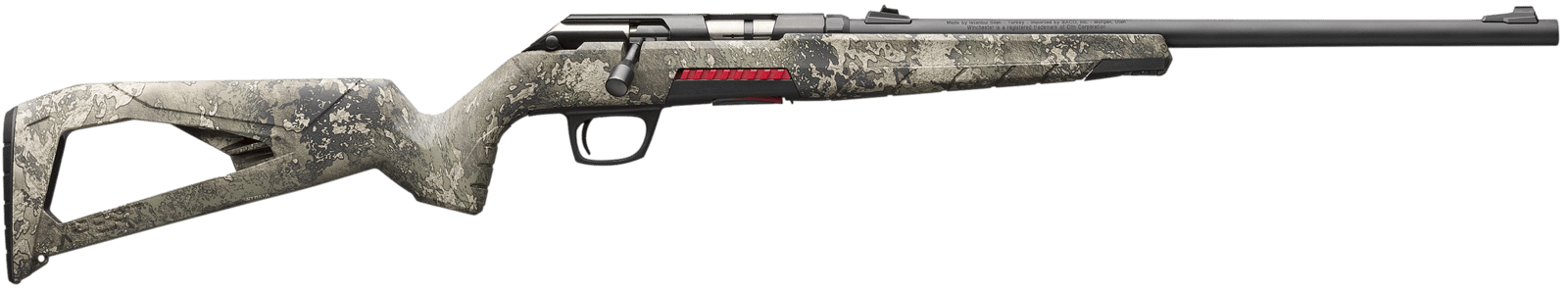 Winchester Repeating Arms 5252061003 Xpert Strata 212 Sharp 10+1 18" Matte Black Steel Barrel, Matte Black Drilled & Tapped Steel Receiver, Picatinny Rail Forend, TrueTimber Strata Adj Cheek Piece & L