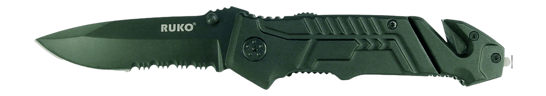 RUKO RUK0144S-CS     440A 3-1/4"BLK RUBBER FOLDING