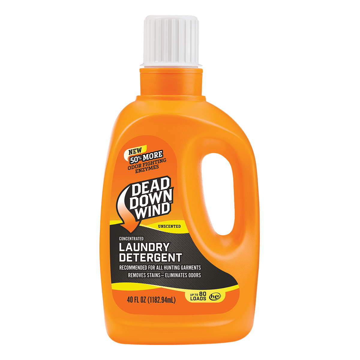 Dead Down Wind 112018 Laundry Detergent  Odor Eliminator Unscented Scent 20 oz Jug