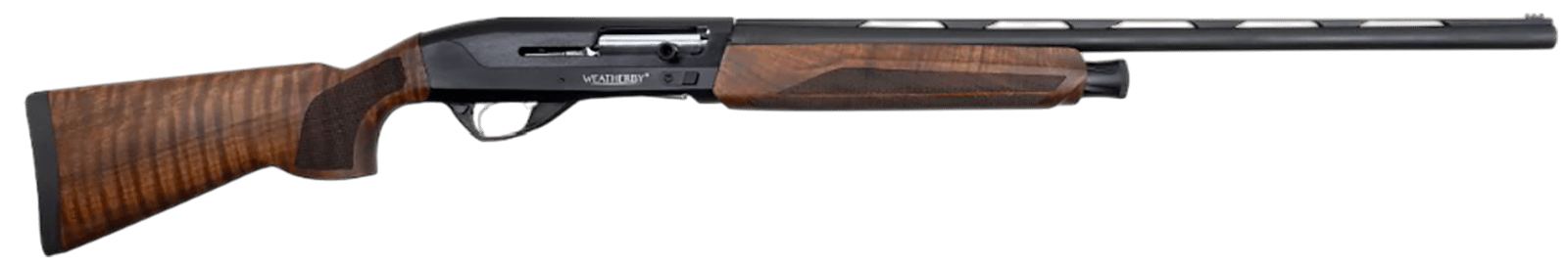 Weatherby EUC22024PGM Element II Upland Compact 20 Gauge Semi-Auto 3" 2+1 24" Black Vent Rib Bore Barrel, Black Receiver, Fixed Walnut Stock