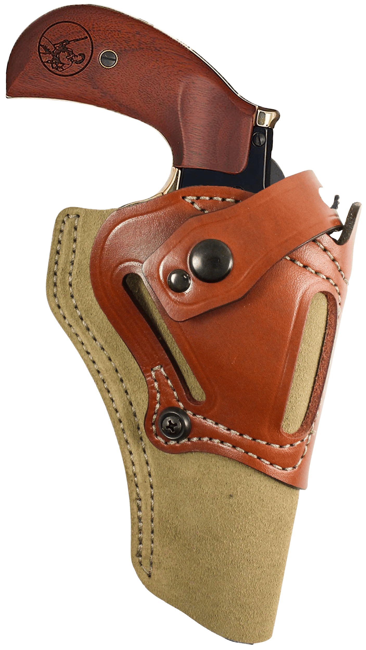 DeSantis Gunhide 189NJ1YZ0 The Wild Hog  OWB Natural Henry Big Boy Ambidextrous