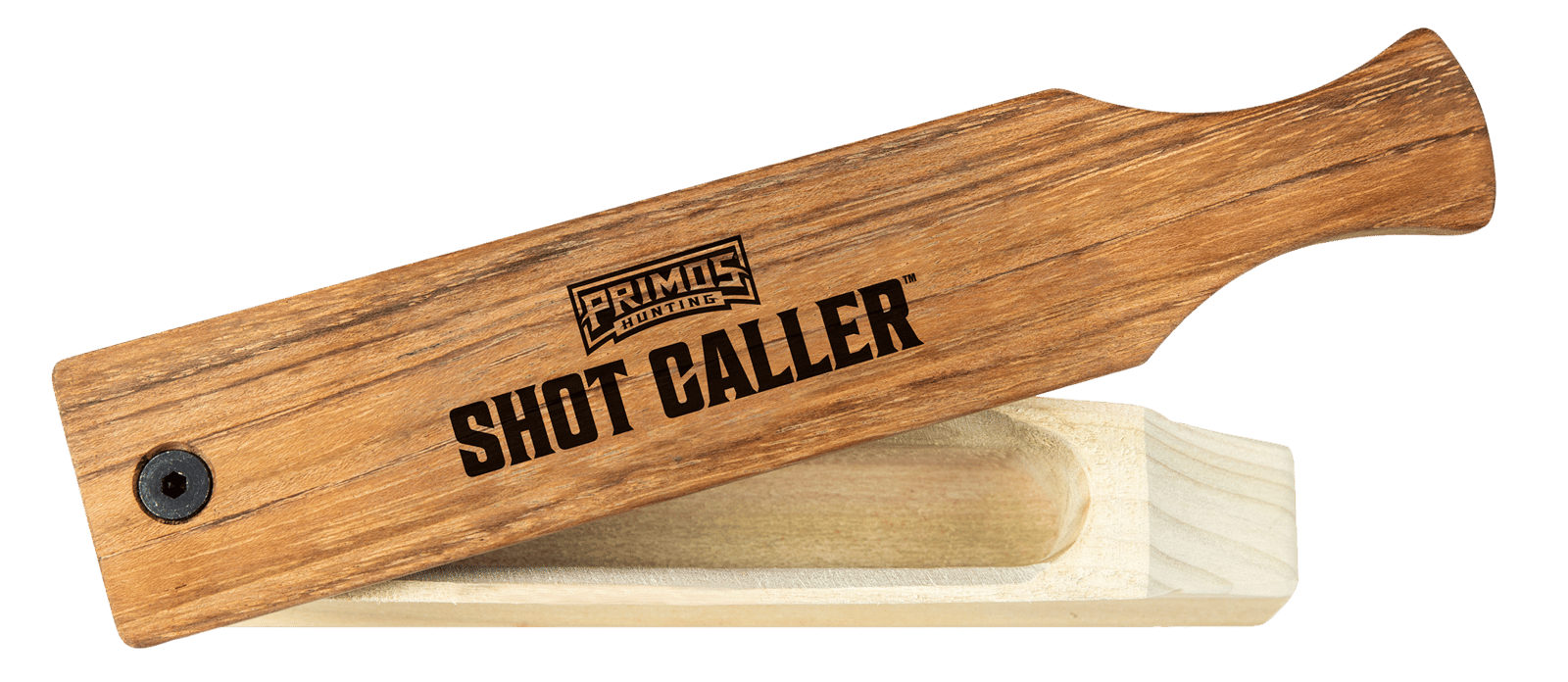 Primos PS2962 Shot Caller  Box Call Attracts Turkey Natural