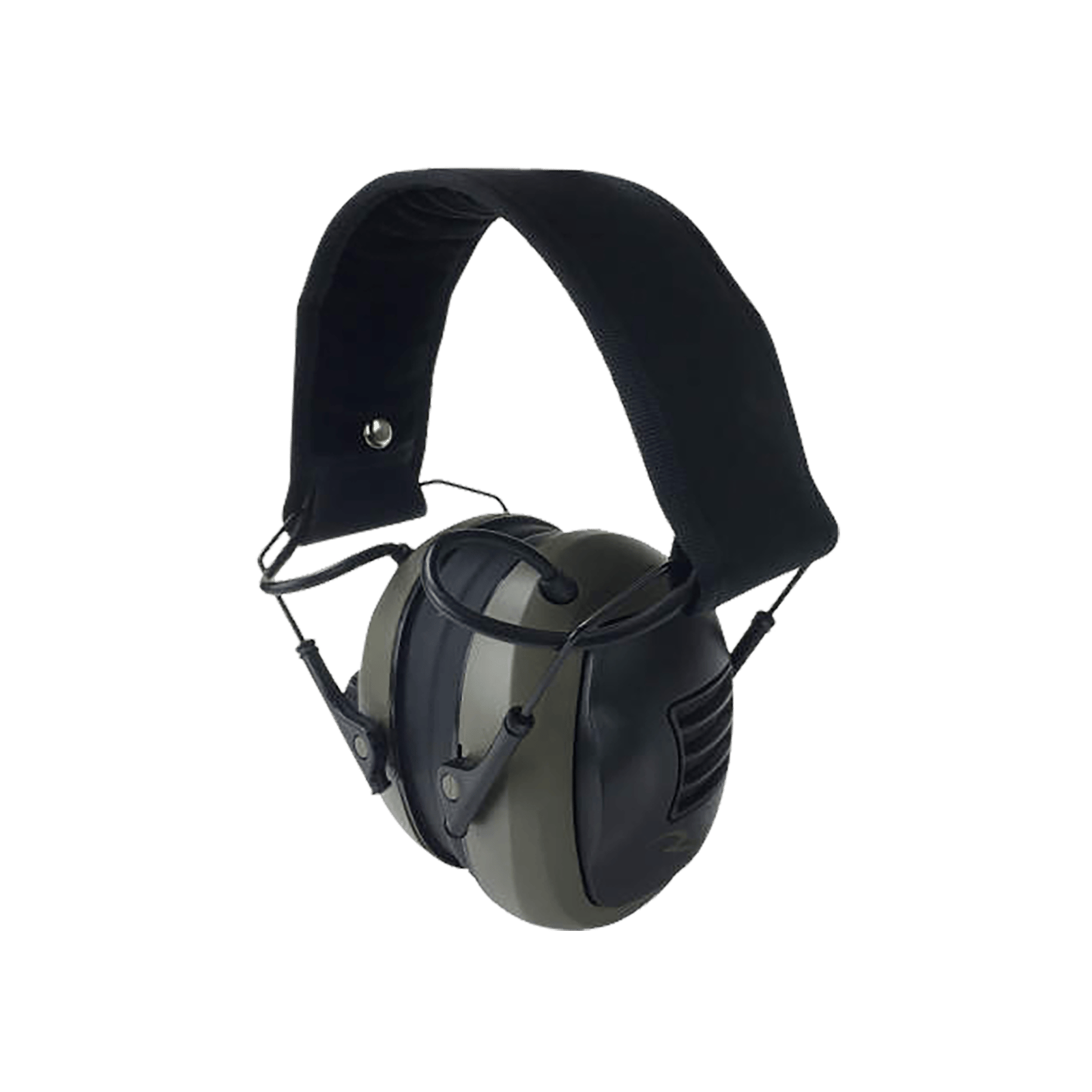 Radians CSE10BX Tactical Diffusor Electronic Muff Polymer 23 dB Over the Head Tan/Black Adult 1 Pair