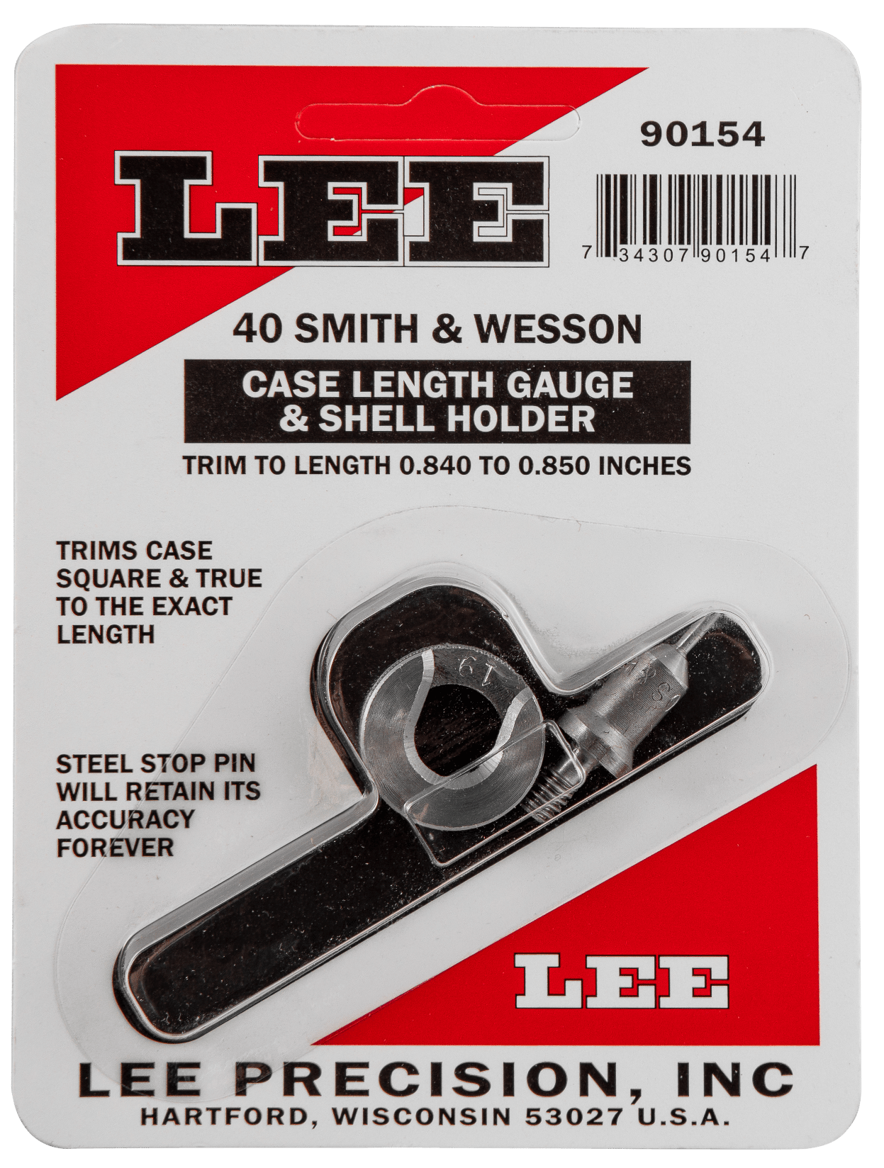 Lee Precision 90154 Case Length Gauge  40 S&W