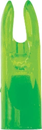 TRUGLO BOWFISHING 5/16" ARROW NOCKS 6-PACK HIGH VIS GREEN