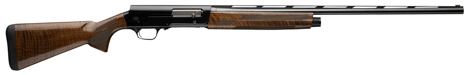 Browning 0118006004 A5 Hunter 20 Gauge Semi-Auto 3" 4, 2 3/4" Shells 28" High Gloss Blued Vent Rib Barrel, Gloss Black Anodized Aluminum Receiver, Adjustable LOP & Shim Gloss Turkish Walnut Wood Stock