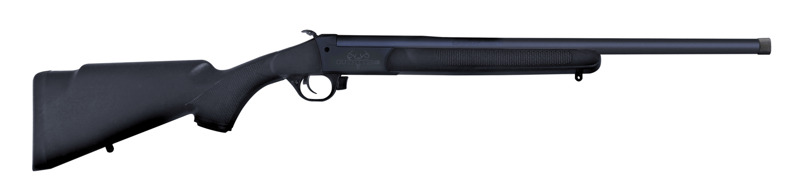 Traditions CR470030 Outfitter G3 45-70 Gov 22" Drilled & Tapped Receiver Black Synthetic Stock