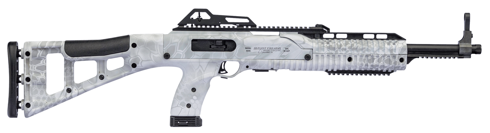 Hi-Point 1095TSKRYP 1095TS Carbine 10mm Auto 10+1 17.50" Threaded Barrel, Kryptek Yeti All Weather Skeletonized Stock, Kryptek Yeti Polymer Grip