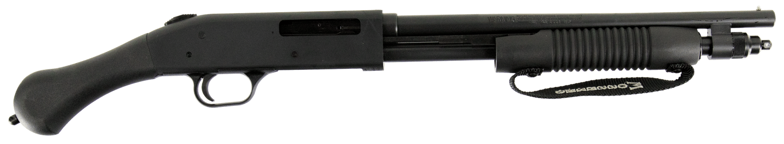 Mossberg 50649 590 Shockwave 410 Gauge Pump 3" 5+1 14.38" Matte Blued Heavy-Walled Barrel, Drilled & Tapped Blued Stainless Steel Receiver, Black Raptor Birdshead Grip