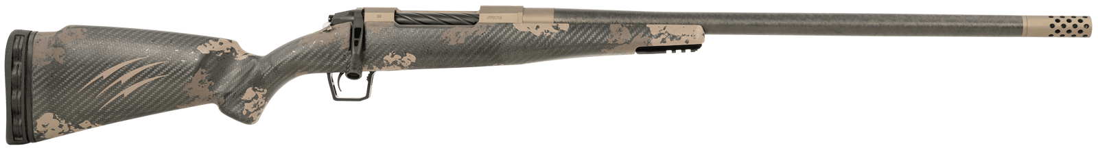 Fierce Firearms ROG7PRC22BRS Carbon Rogue  Full Size 7mm PRC 3+1 22" Hand Lapped/Match Grade Threaded Barrel, Smoked Bronze Cerakote Steel Receiver, Sonora Ambush Camo Fierce Rogue Carbon Fiber Stock