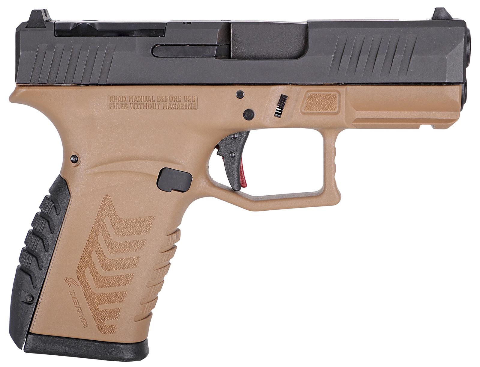 DERYA DY9Z.TTFDE.TR     DY9Z 9MM 15R  OR  FDE/BLK