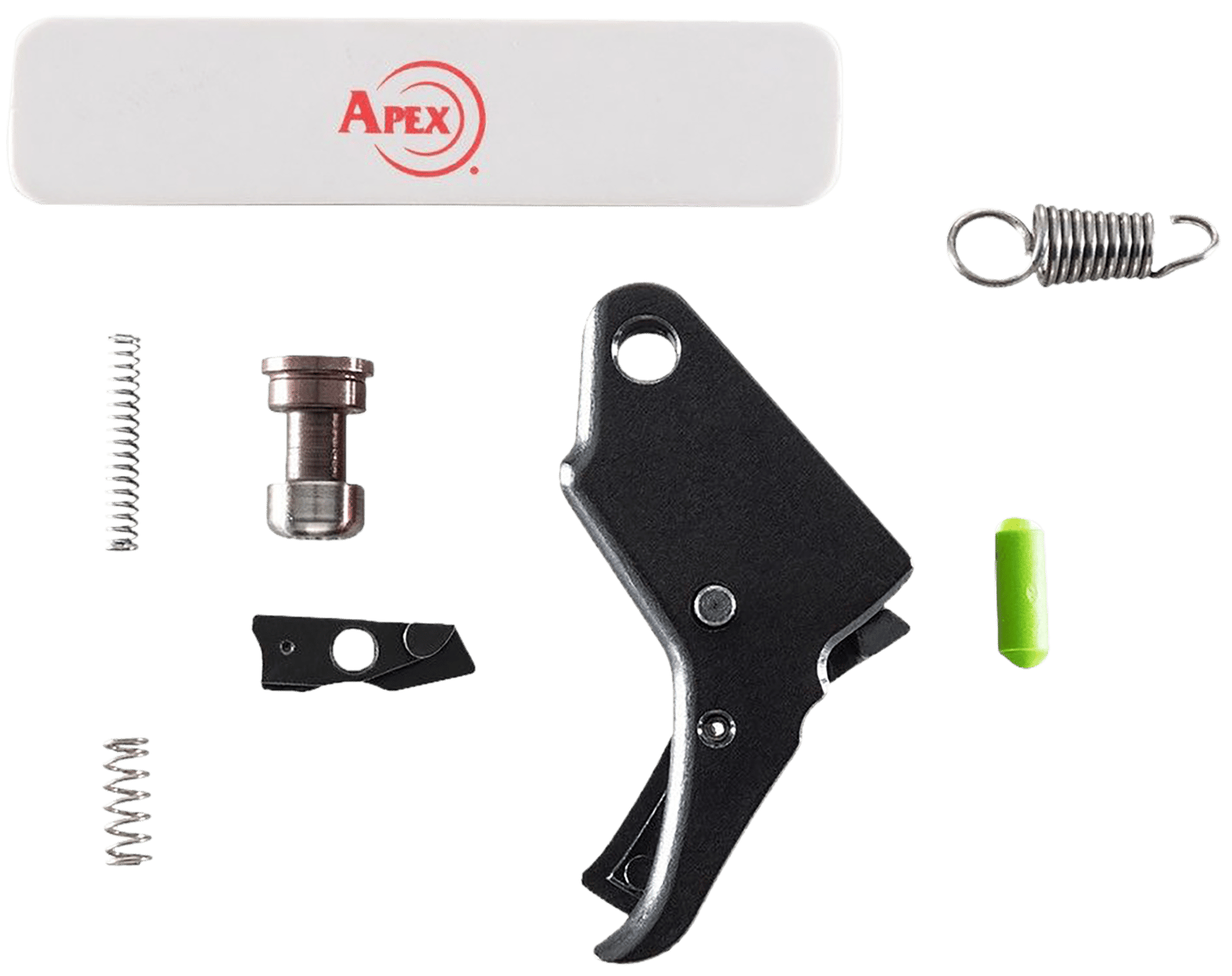 Apex Tactical 100171 Action Enhancement Trigger & Duty/Carry Kit Black Drop-In Fits S&W M&P Shield 2.0 9/40