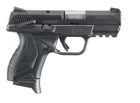 RUGER AMERICAN PISTOL 9MM LUGER 17RD 3.55 BBL COMPACT MANUAL SAFETY
