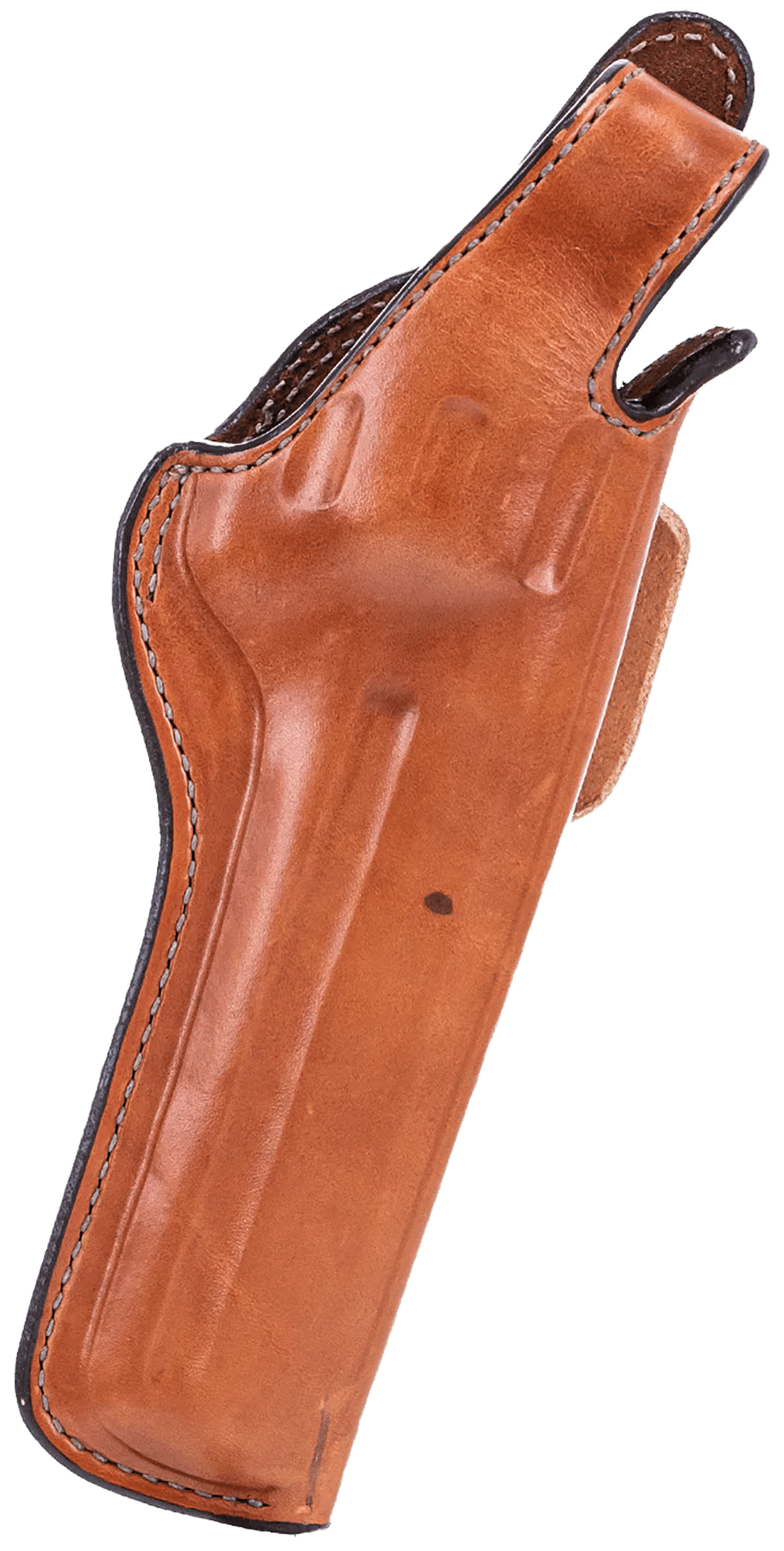 Bianchi 10301 5BHL Thumbsnap  OWB 01 Tan Leather Belt Loop Fits S&W J Frame/Taurus 85/Charter Arms Undercover 2" Barrel Right Hand