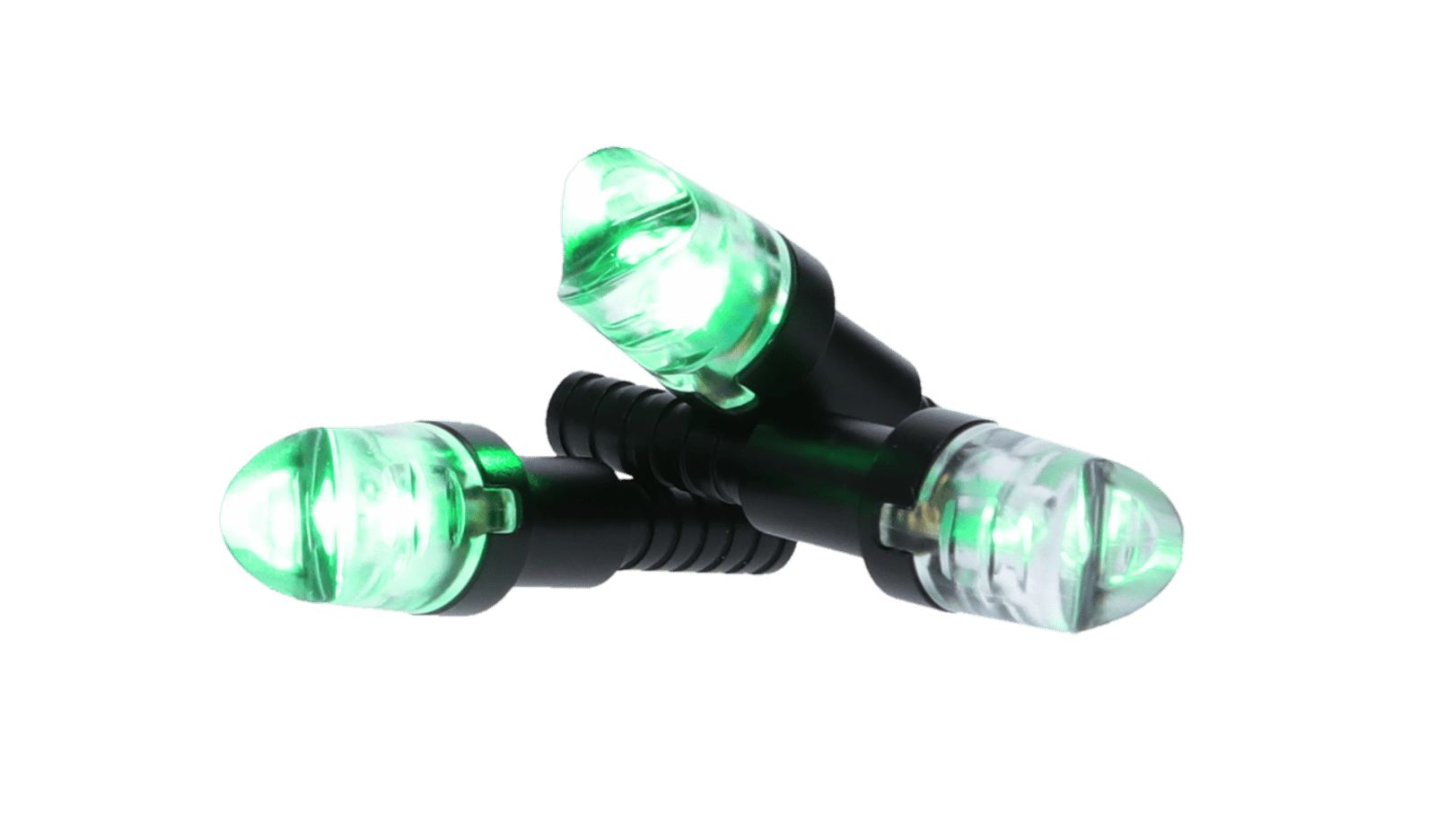 NAP NAPILLNGR Thunderglo Illuminated Nock Green Polycarbonate Aluminum Shaft/ 6 Pack