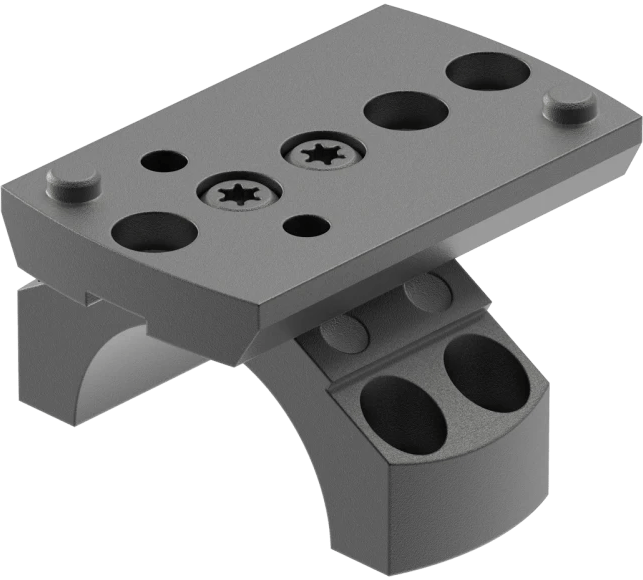 Leupold 175541 DeltaPoint Pro Ring Mount Matte Black Aluminum 1" Tube Picatinny/Weaver