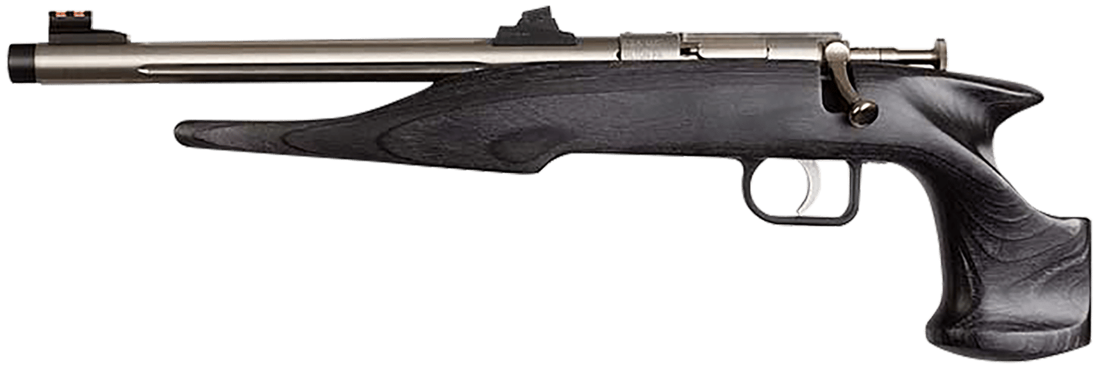 Chipmunk 40103 Hunter  Youth Frame 22 LR Single Shot 9" Threaded Stainless Steel Barrel, Black Laminate Frame