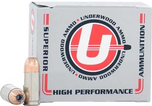 UNDERWOOD 9MM LUGER +P 115GR JHP 20RD 10BX/CS