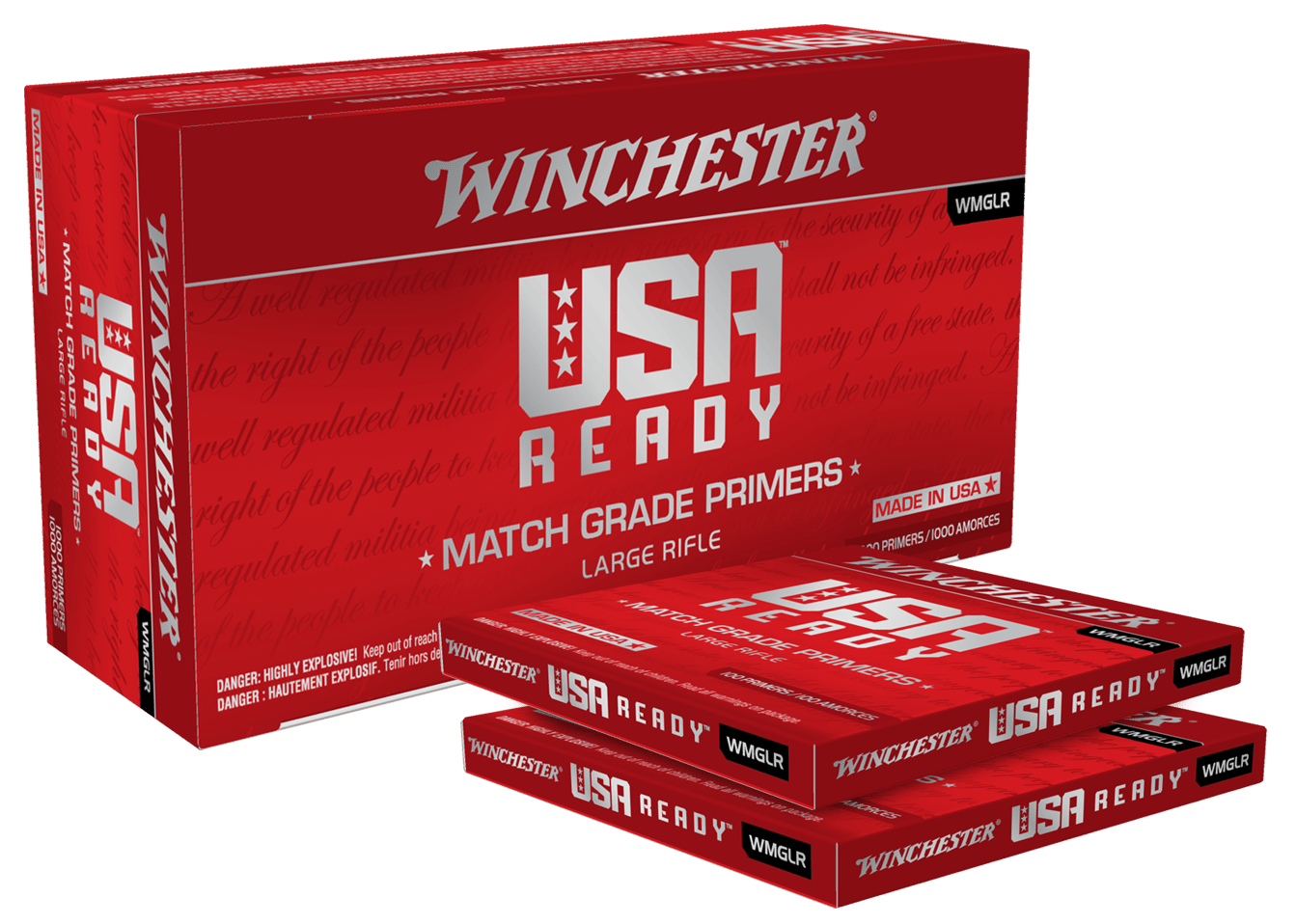Winchester Ammo WMGSR Centerfire  Small Rifle 1000 Per Box/5 Case