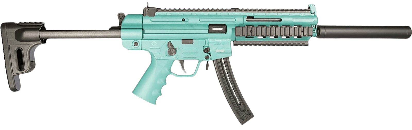GSG GERGGSG1622M GSG-16  Full Size 22 LR 22+1 16.25" Black Mint Polymer Receiver Black Collapsible w/Storage Compartment Stock Right Hand