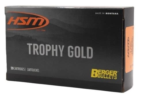 HSM 7MM PRC 168GR BERGER MATCH HUNTING VLD 20RD 10BX/CS