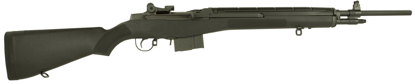 Springfield Armory MA9226NT M1A Loaded *NY Compliant 7.62x51mm NATO 10+1 22" Black Parkerized Medium National Match Barrel, Black Parkerized Steel Receiver, Black Synthetic Fixed Stock