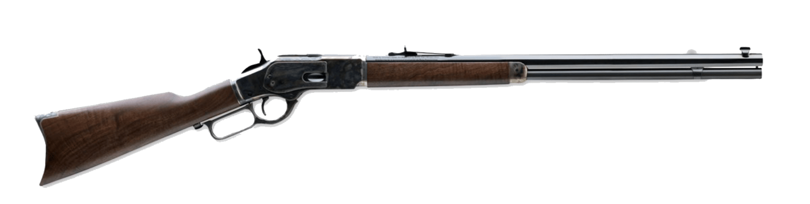Winchester Guns 534202137 Model 1873 Short Rifle 357 Mag 10+1 20" Satin Oiled Walnut Fixed Straight Grip Stock Color Case Hardened Right Hand