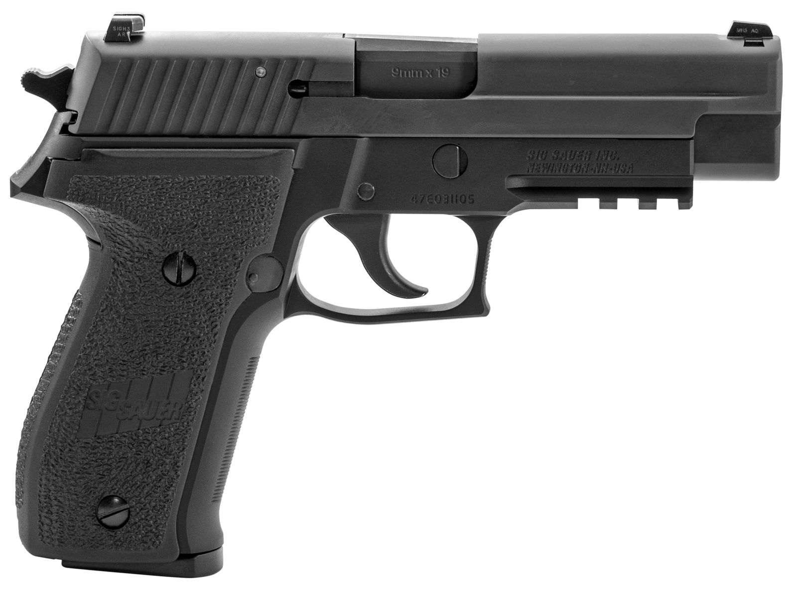 Sig Sauer MK25-10 P226 MK25 9mm Luger 4.40" 10+1 Black Hardcoat Anodized Aluminum Frame with Rail Black Nitron Stainless Steel with Engraved US Navy Anchor Slide Black Polymer Grip