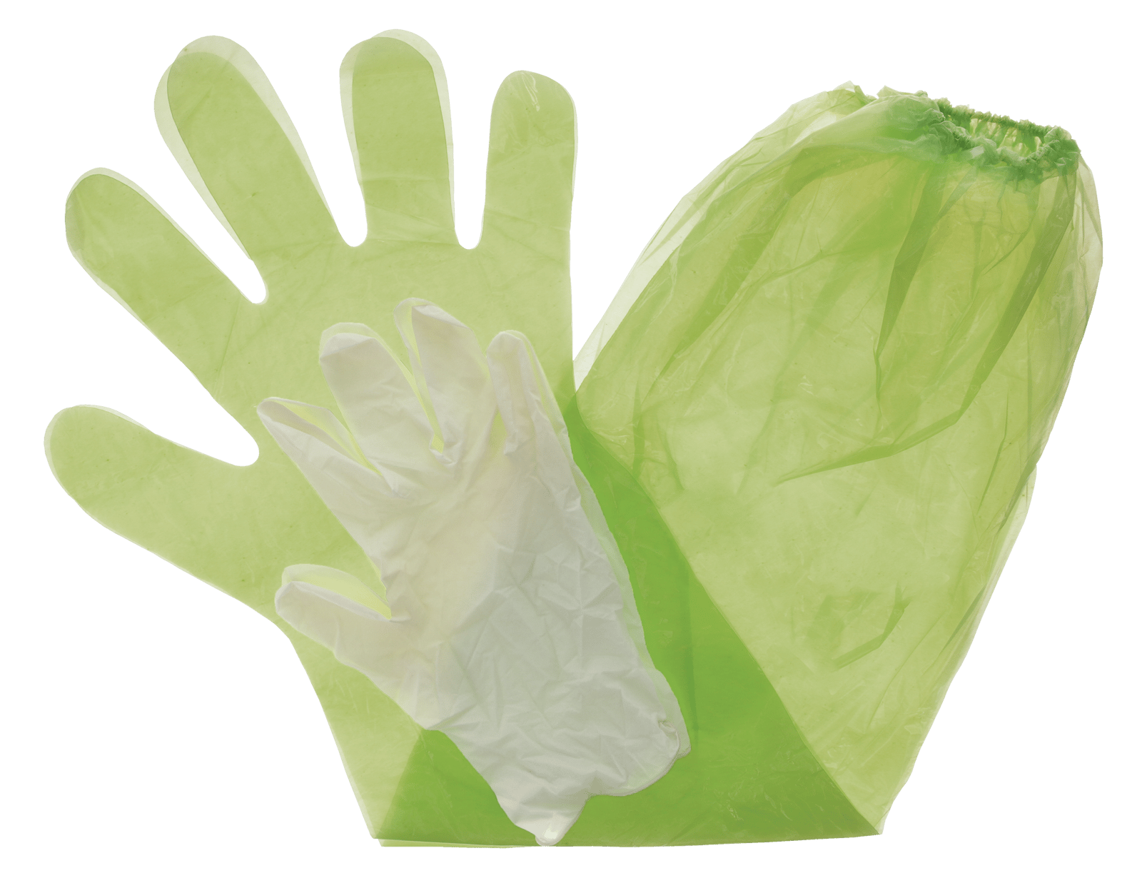 HME GCG4 Game Cleaning  Green Shoulder Length/Form Fitting OSFA 4 Per Package