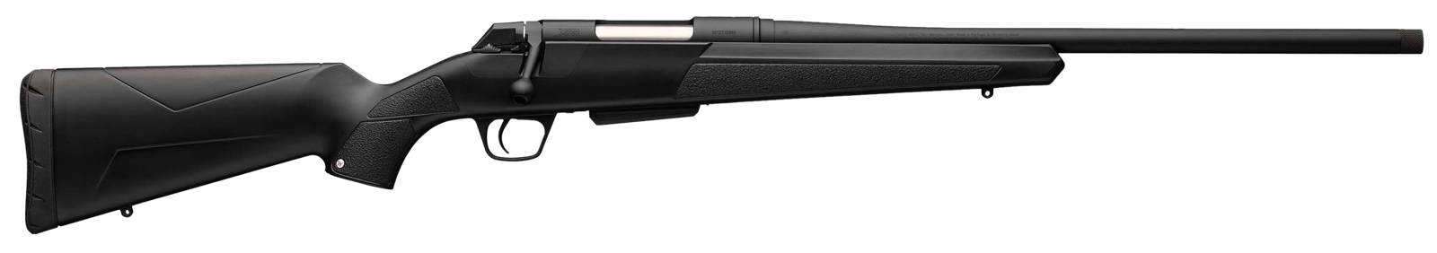 Winchester Repeating Arms 535711212 XPR SR Full Size 243 Win 3+1 20" Black Perma-Cote Threaded Sporter Barrel & Drilled & Tapped Steel Receiver, Matte Black Fixed Synthetic Stock