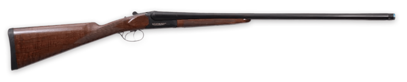 Weatherby OG12828DSM Orion SxS 28 Gauge Break Open 3" 2 Shot 28" Blued Side By Side Barrel, Blued Steel Receiver Straight English w/Splinter Forend Walnut Stock