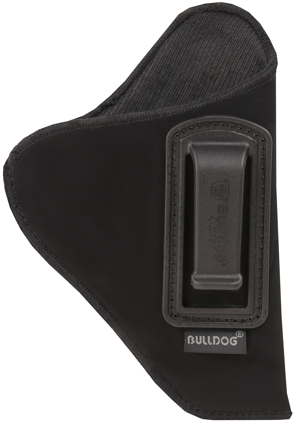 Bulldog DIP20 Deluxe  IWB Black Suede Like Belt Clip Fits Glock 42/43/Ruger LC9/2-3" Barrel Right Hand