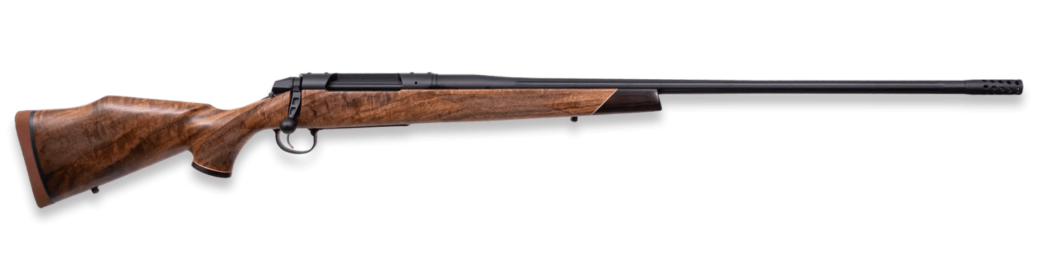 Weatherby 3WASD338WR6B 307 Adventure SD Full Size 338 WBY RPM 4+1 24" + 2" Graphite Black Cerakote Fluted Threaded Barrel, Graphite Black Cerakote Stainless Steel Receiver Drilled & Tapped Receiver, W