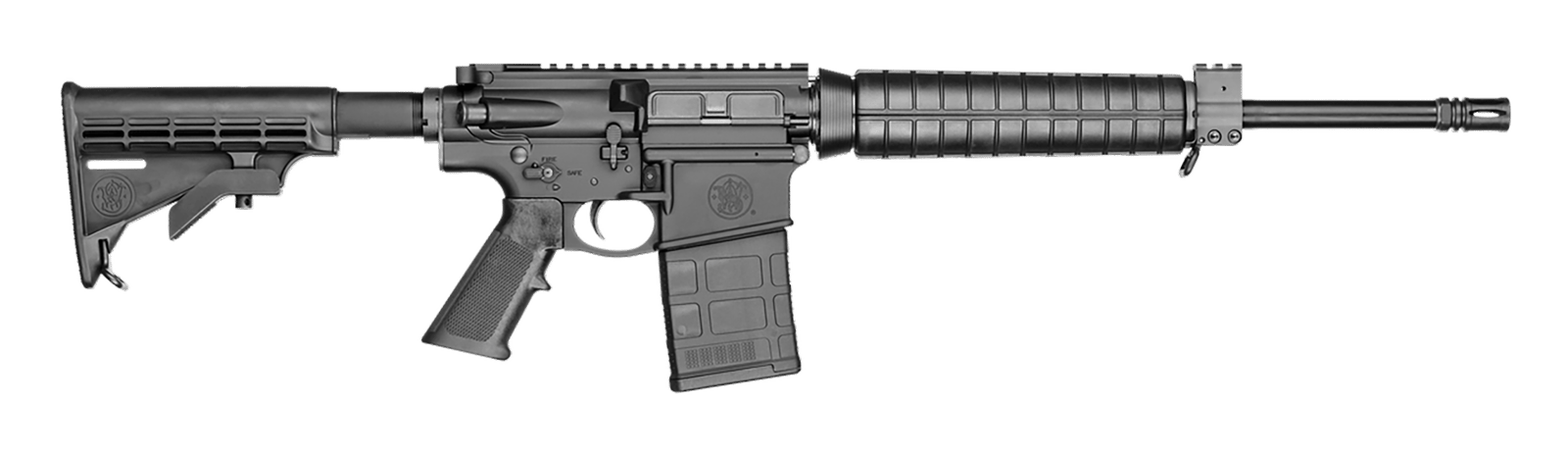 Smith & Wesson 12606 M&P10 Sport 6.5 Creedmoor 20+1 16" Black Armornite Steel Barrel, Matte Black Picatinny Rail Aluminum Receiver, 6 Position Black Synthetic Stock, Black Polymer Grip