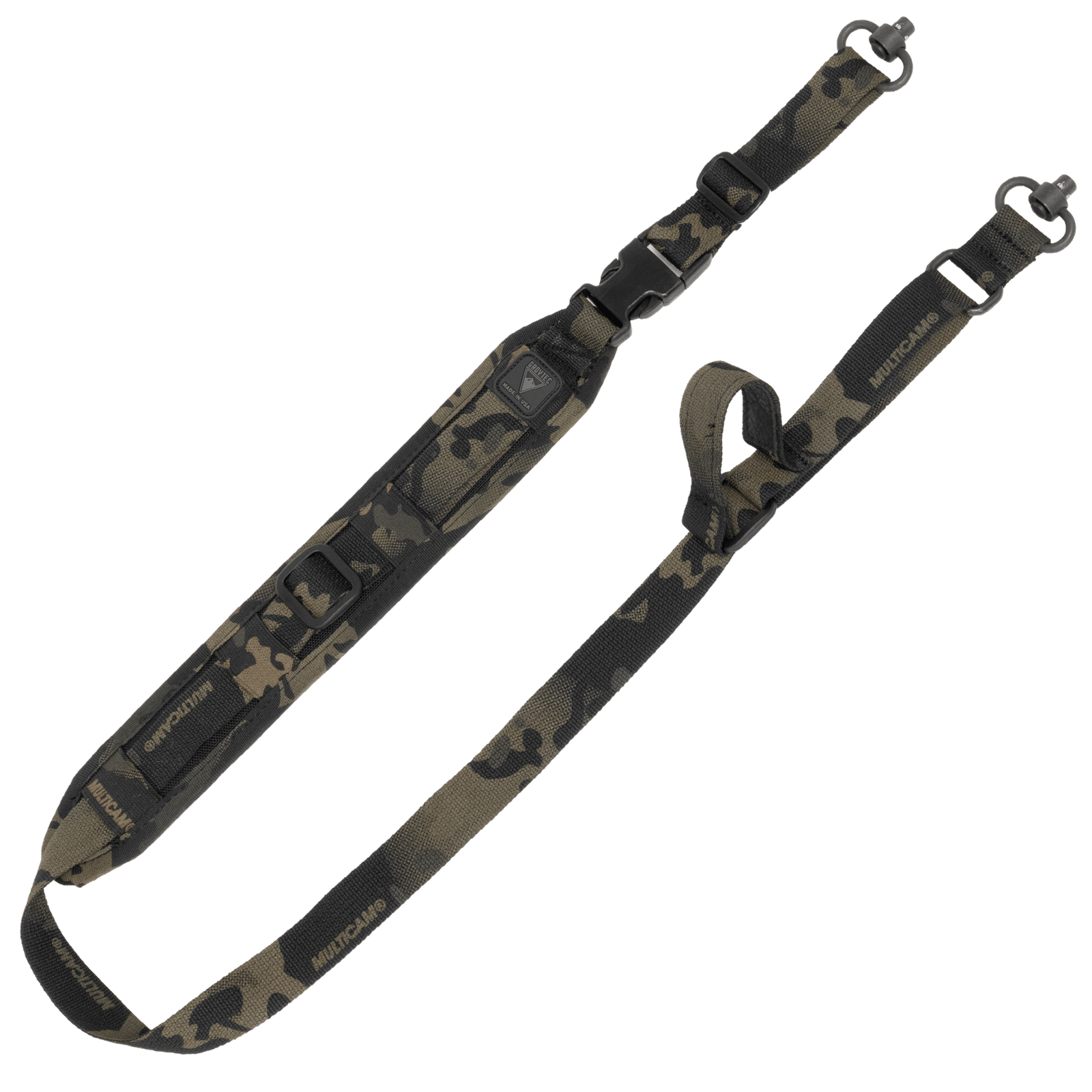GrovTec US Inc GTSL326 QS 2-Point Sentinel Black Multi-Cam Adjustable Rifle/Shotgun