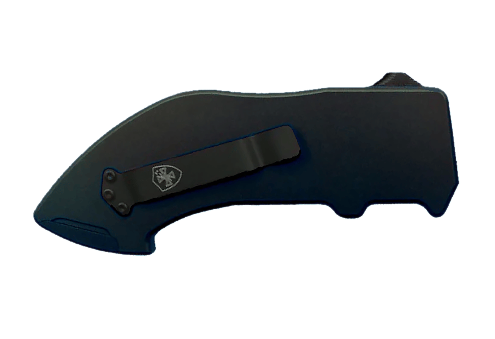 Templar Knife  Squire Utility OTF Razor Plain Black Anodized 5.38" Aluminum Handle