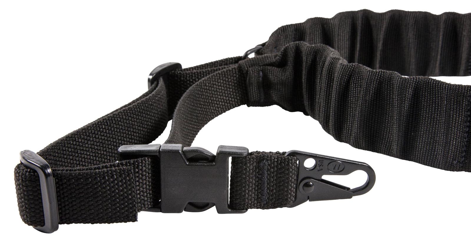 Blue Force Gear UDC200BGHKBK UDC Sling Black Cordura Padded Bungee Single-Point AR Platform