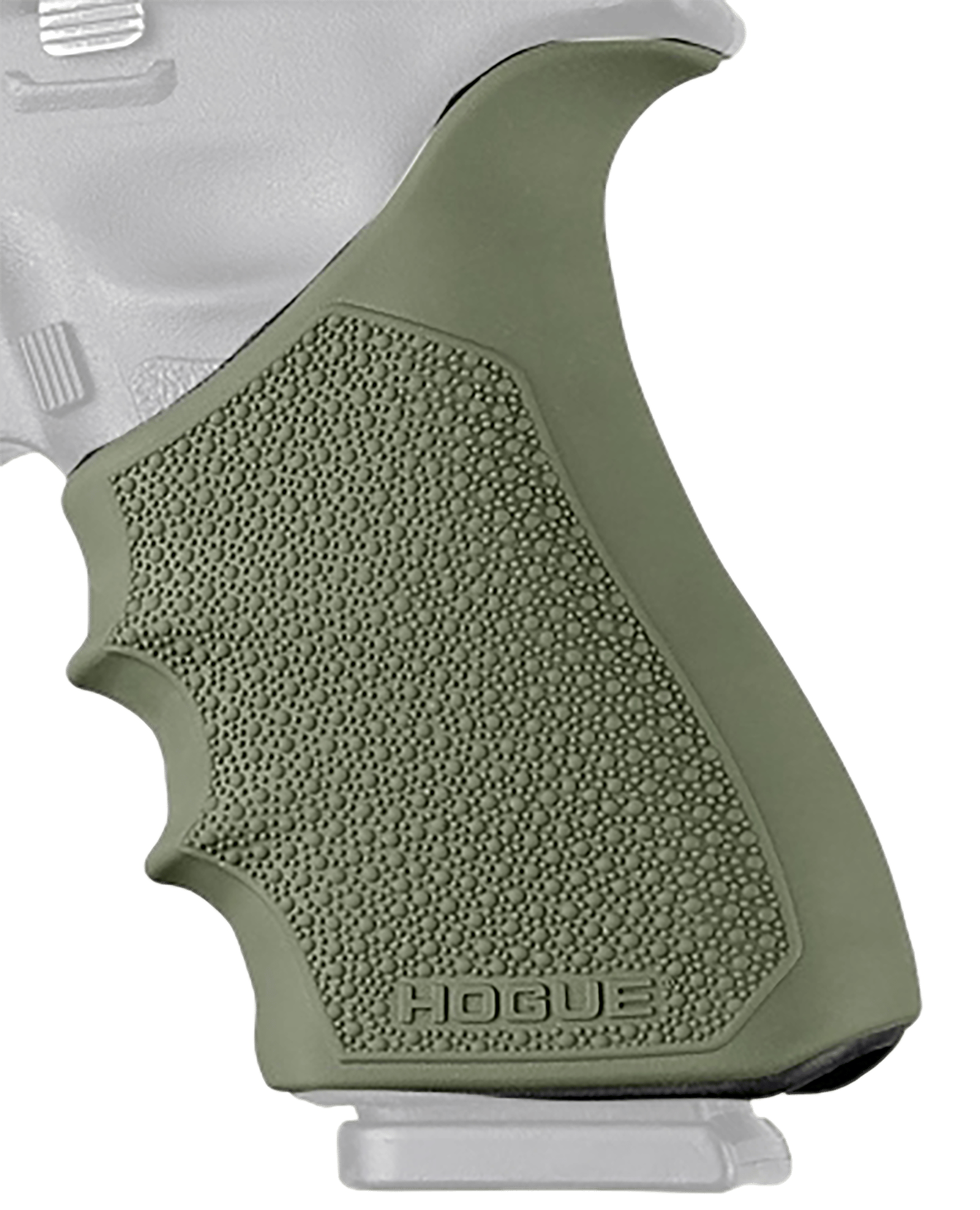 Hogue 17031 Grip Sleeve Handall Beavertail OD Green Rubber