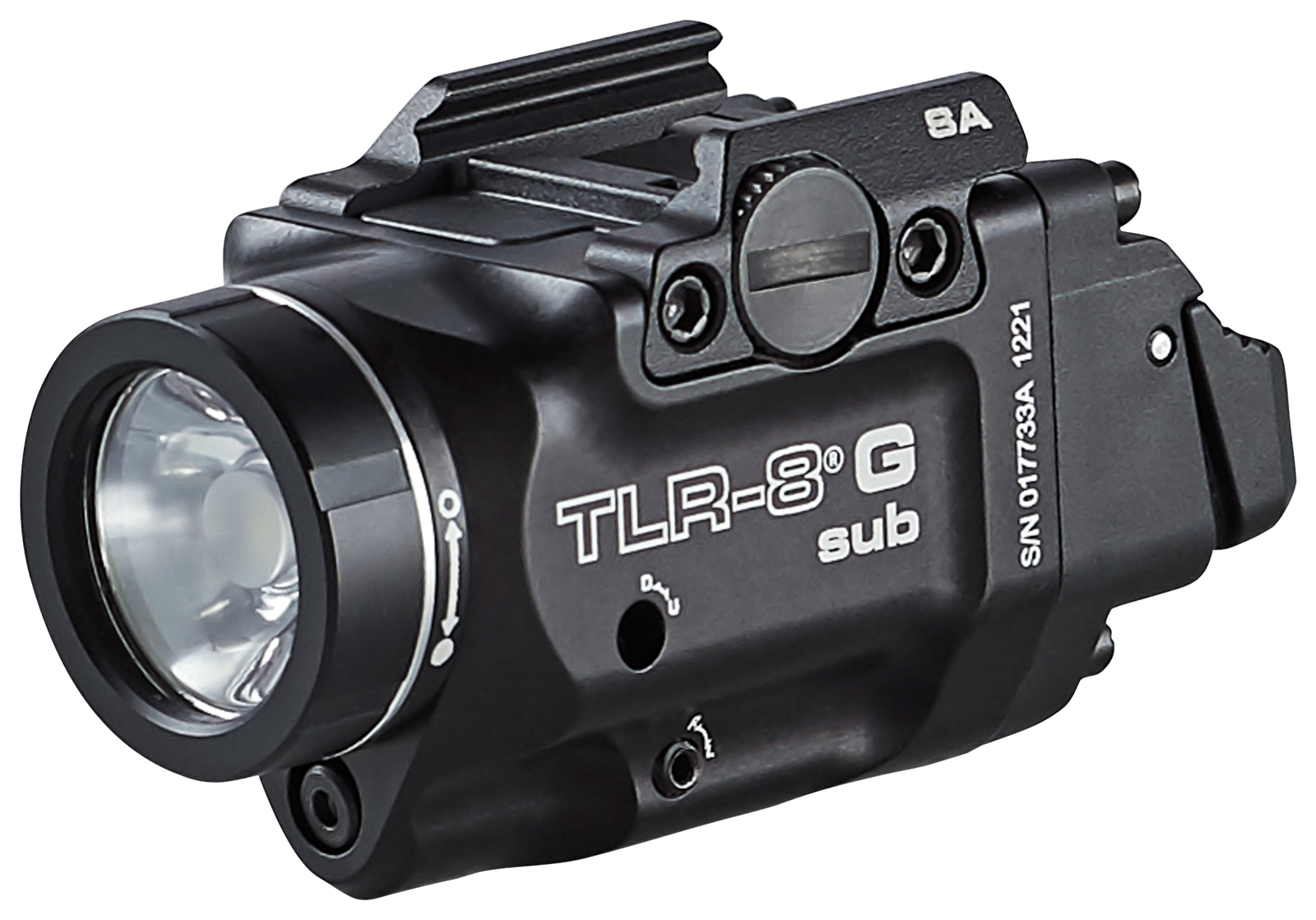Streamlight 69439 TRL-8 G Sub Gun Light with Green Laser  Black Anodized 500 Lumens White LED Springfield Armory Hellcat