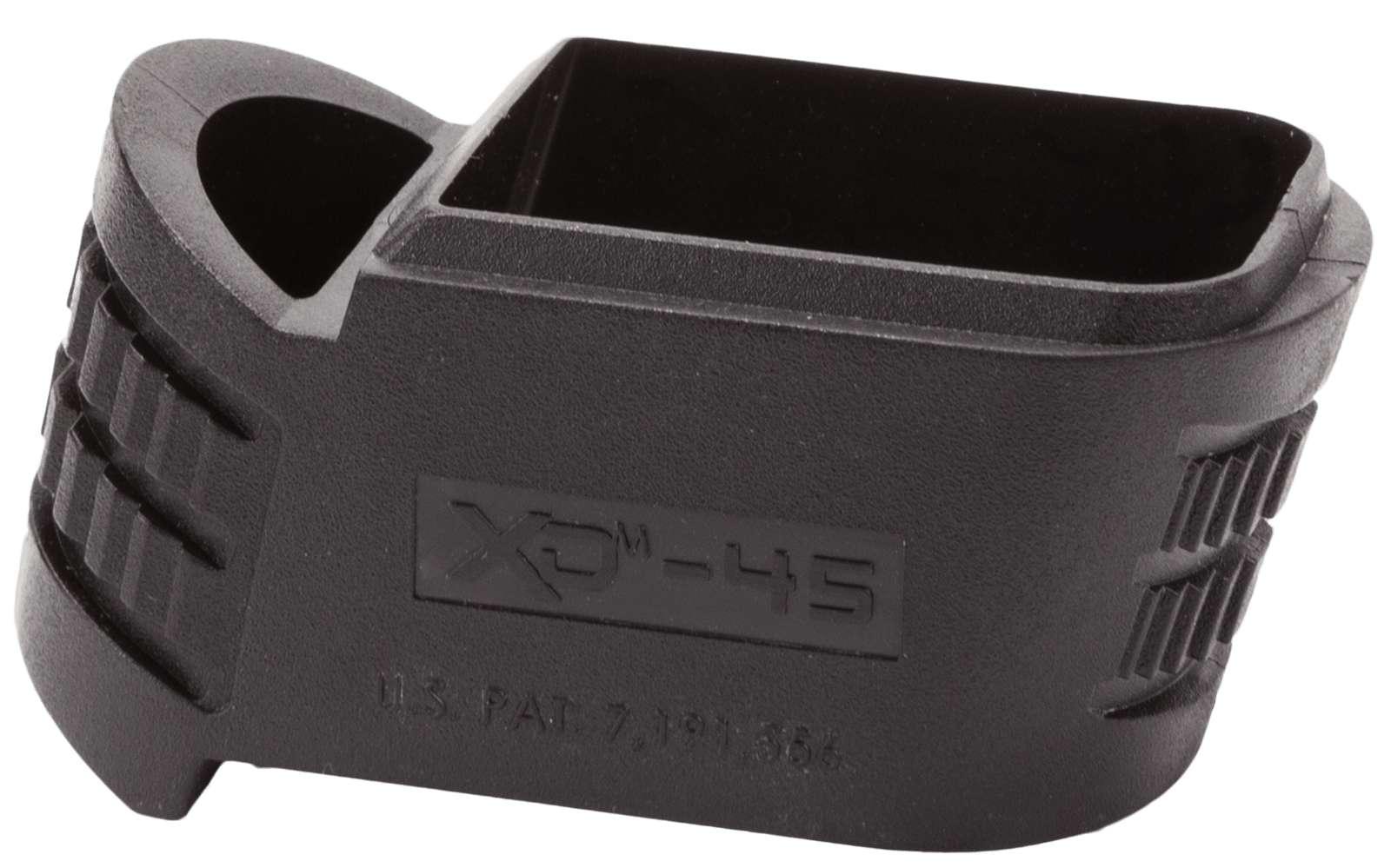 Springfield Armory XD45381 Backstrap Sleeve  made of Polymer with Black Finish & 1 Piece Design for 45 ACP Springfield XD-M Compact with #1 Backstrap