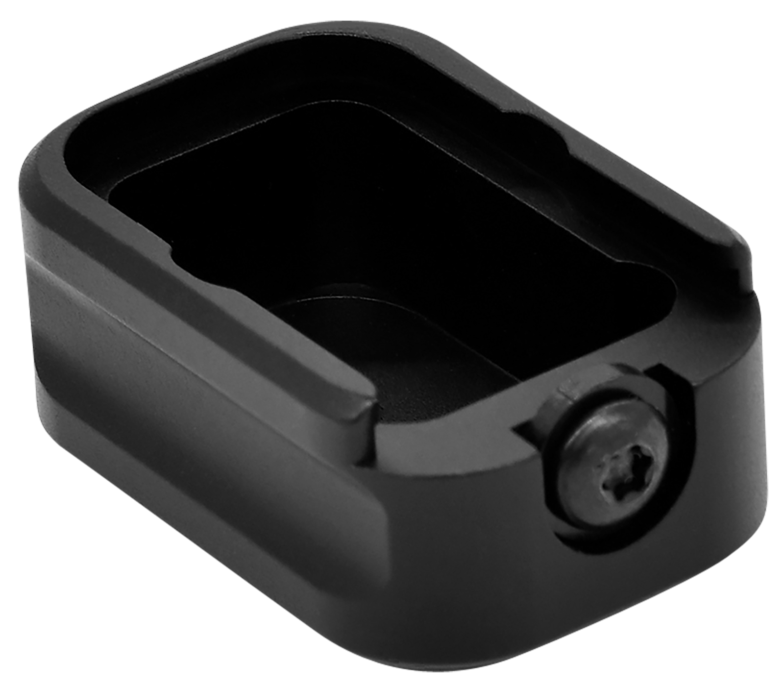 Warne MESIG54BLK Magazine Extension  made of 6061-T6 Aluminum with Hardcoat Anodized Black Finish for Sig P320 Magazines (Adds 5rds 9mm Luger)