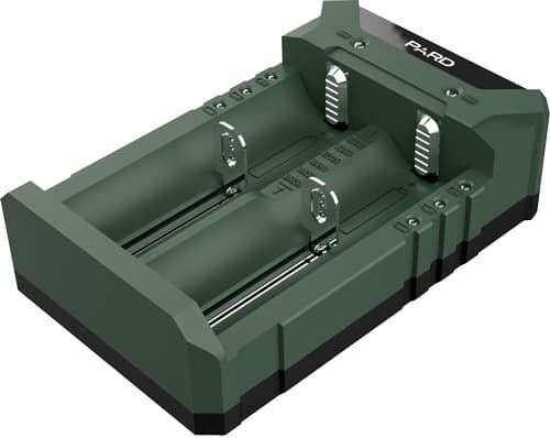 PARD DOUBLE BANK BATTERY CHARGER WITH INDICATIOR