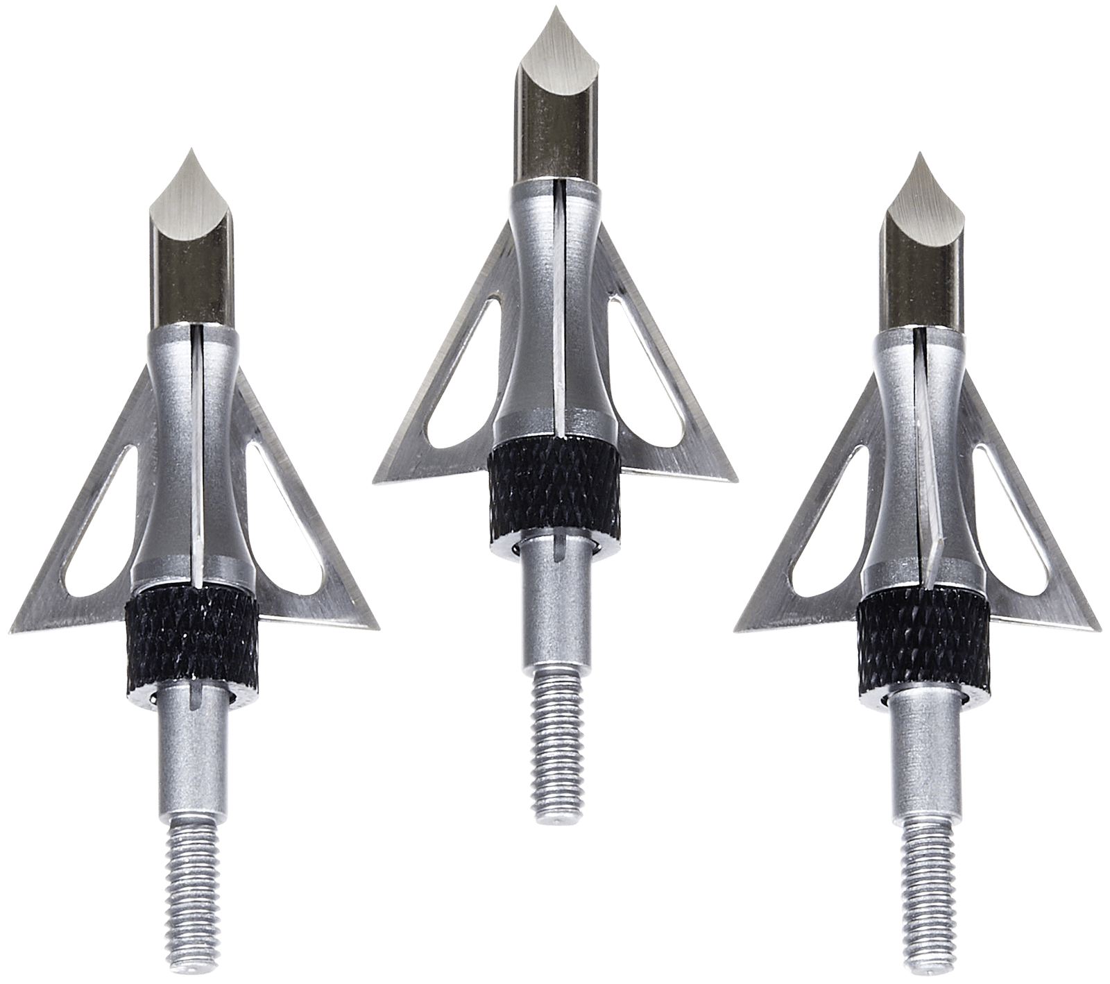 Allen 14635 Impact Fixed Blade Broadhead Stainless Steel Blades Silver 3 Pack