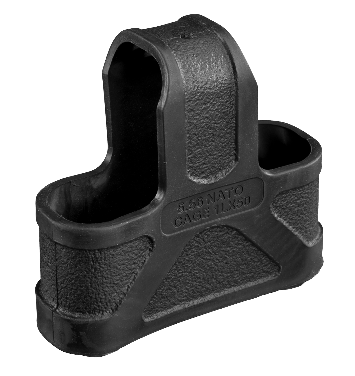 Magpul MAG001-BLK Original Magpul  Made of Rubber w/ Black Finish for 5.56x45mm NATO Mags/ 3 Per Pack