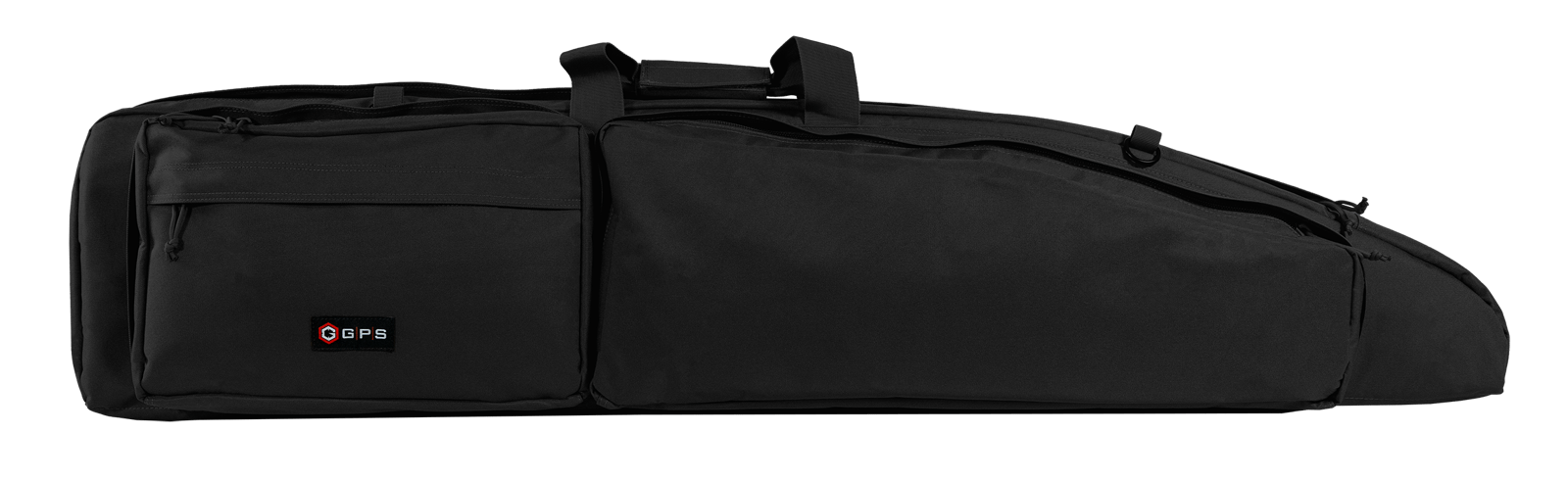 GPS Bags GPSDBRC50BLK Double Rifle Case 50" Black